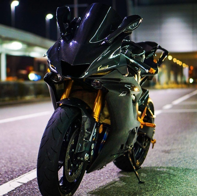 Yamaha r6 độ - mãn nhãn với body full carbon hiếm thấy - 7