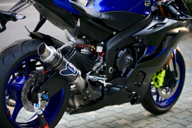 Yamaha r6 độ nhức nhói với gói phụ kiện accossato - 7