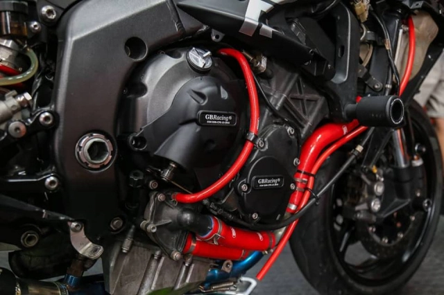 Yamaha r6 nâng cấp lôi cuốn với diện mạo redbull black - 5