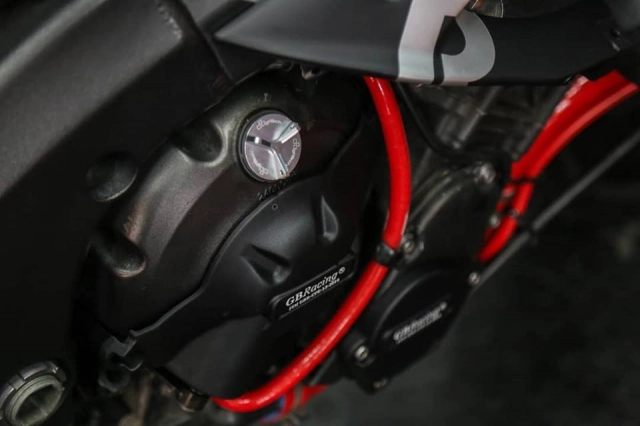 Yamaha r6 nâng cấp lôi cuốn với diện mạo redbull black - 6
