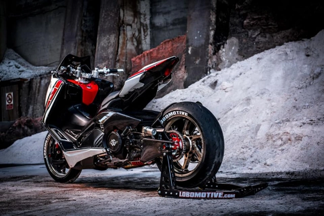 Yamaha t-max530 bản độ choáng ngợp với dàn chân superbike - 22