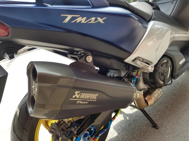 Yamaha tmax 530 độ - bản nâng cấp hoàn thiện của biker thái - 12