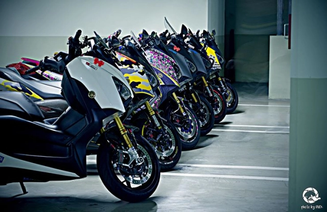 Yamaha x-max300 độ chất lừ của một biker đến từ đài loan - 24