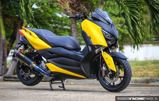 Yamaha x-max300 độ full kiểng với diện mạo yellow sporty cực tươi tắn - 1