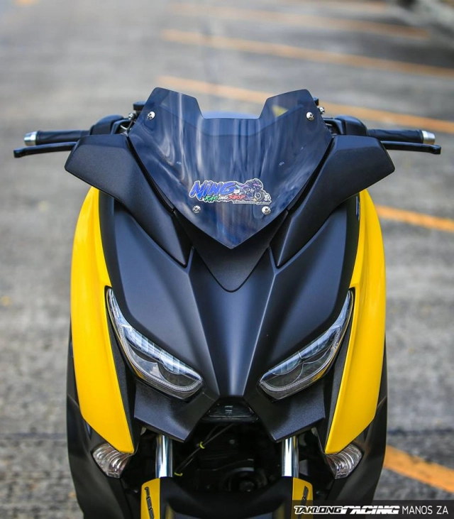 Yamaha x-max300 độ full kiểng với diện mạo yellow sporty cực tươi tắn - 3