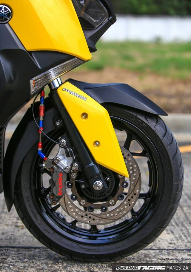 Yamaha x-max300 độ full kiểng với diện mạo yellow sporty cực tươi tắn - 5