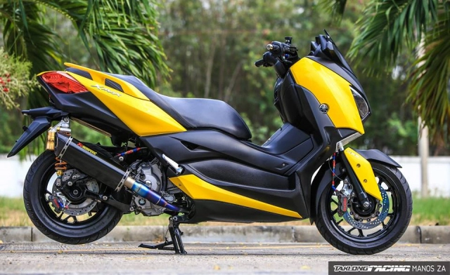 Yamaha x-max300 độ full kiểng với diện mạo yellow sporty cực tươi tắn - 11