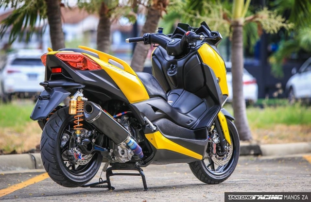 Yamaha x-max300 độ full kiểng với diện mạo yellow sporty cực tươi tắn - 12