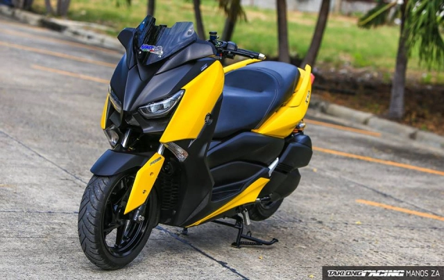 Yamaha x-max300 độ full kiểng với diện mạo yellow sporty cực tươi tắn - 13