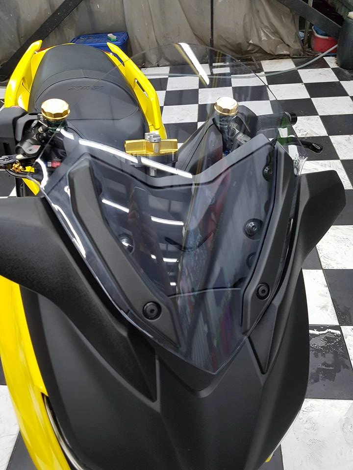 Yamaha xmax 400 bản độ nâng tầm sức hút từ biker thái - 3