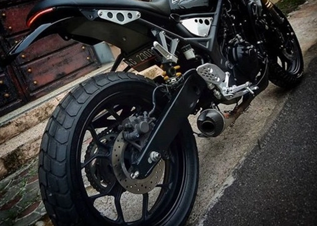 Yamaha xsr300 - bản xây dựng của gdzh custom tiếp nối ý tưởng mẫu xe mới của yamaha - 5