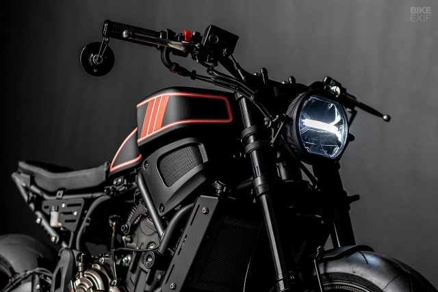 Yamaha xsr700 độ - tùy chỉnh đặc biệt đến từ ironwood motor motorcycle - 3