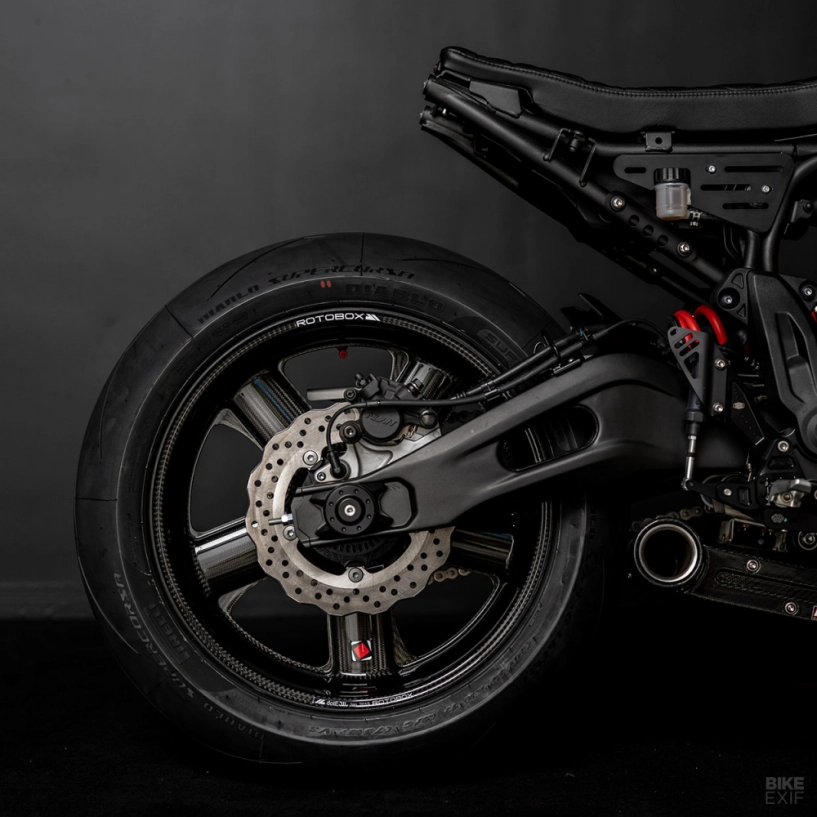 Yamaha xsr700 độ - tùy chỉnh đặc biệt đến từ ironwood motor motorcycle - 6