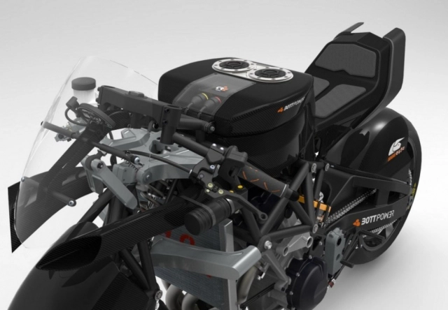 Bott 100 montaco mẫu xe mô tô độc đáo khi áp dụng công nghệ 3d print - 5