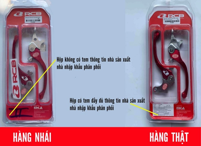 Cách phân biệt thật giả tay thắng racingboy thế hệ mới - 3