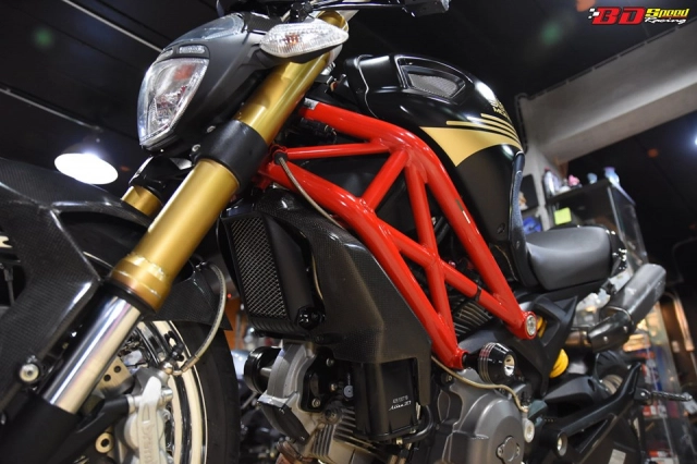 Ducati monster 795 độ dàn chân bánh căm độc nhất vô nhị - 4