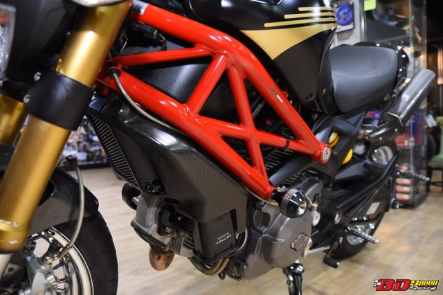 Ducati monster 795 độ dàn chân bánh căm độc nhất vô nhị - 5