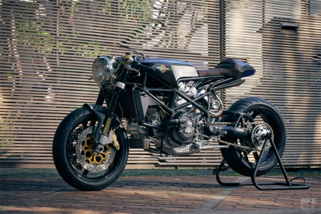 Ducati monster s4r độ phong cách ấn tượng đến từ benjies cafe racer - 1