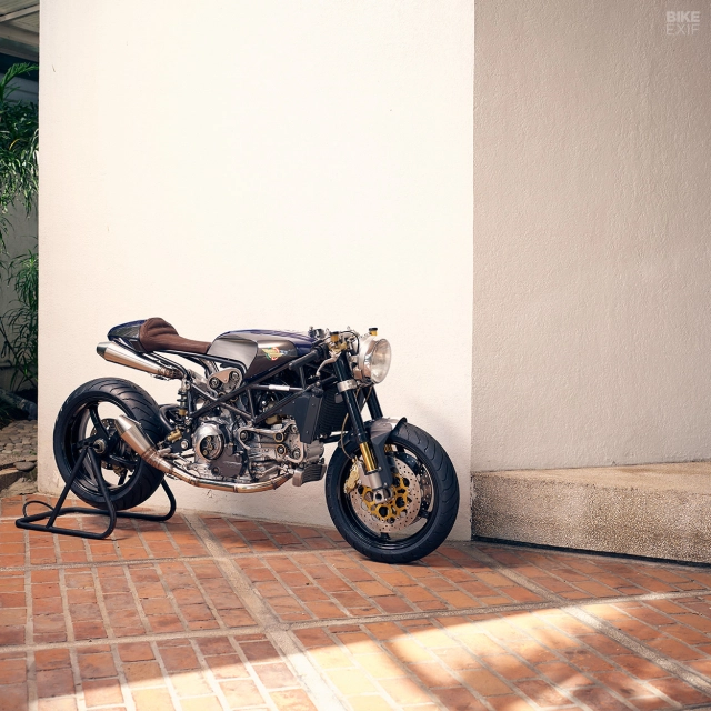 Ducati monster s4r độ phong cách ấn tượng đến từ benjies cafe racer - 8