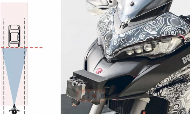 Ducati multistrada 1260gt mới dự kiến sẽ trang bị kiểm soát hành trình radar - 1