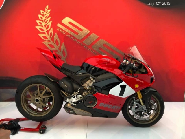 Ducati panigale v4 25 anniversario 916 giới hạn 500 chiếc với giá từ trên 1 tỷ đồng - 6