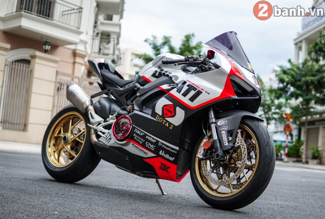 Ducati panigale v4 độ kịch tính với chủ đề dota2 trên đất việt - 3