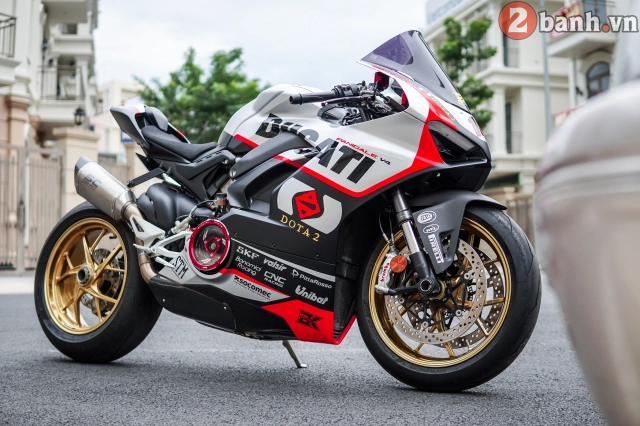 Ducati panigale v4 độ kịch tính với chủ đề dota2 trên đất việt - 9