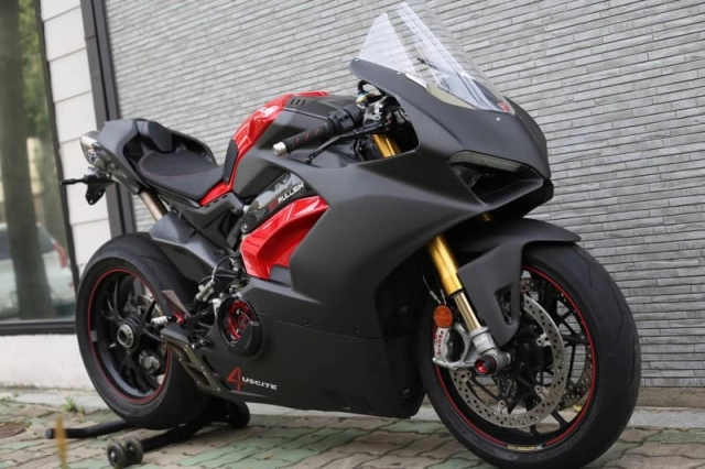 Ducati panigale v4 s độ cực chất trong diện mạo fullsix carbon - 12