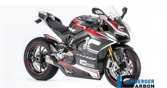 Ducati panigale v4 sở hữu gói phụ kiện full carbon part ilmberger bằng 13 giá trị xe - 1