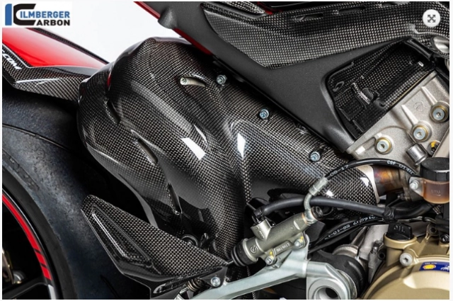 Ducati panigale v4 sở hữu gói phụ kiện full carbon part ilmberger bằng 13 giá trị xe - 6