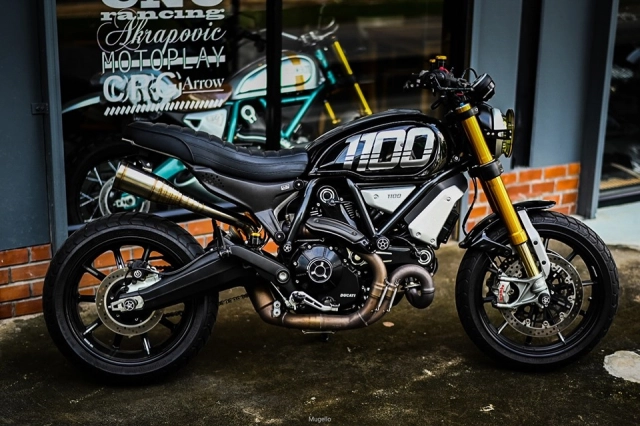 Ducati scrambler 1100 tùy chỉnh đặc biệt đến từ mugello - 6