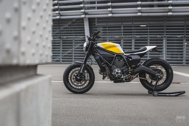 Ducati scrambler độ theo chủ đề tự do đậm chất racing - 1