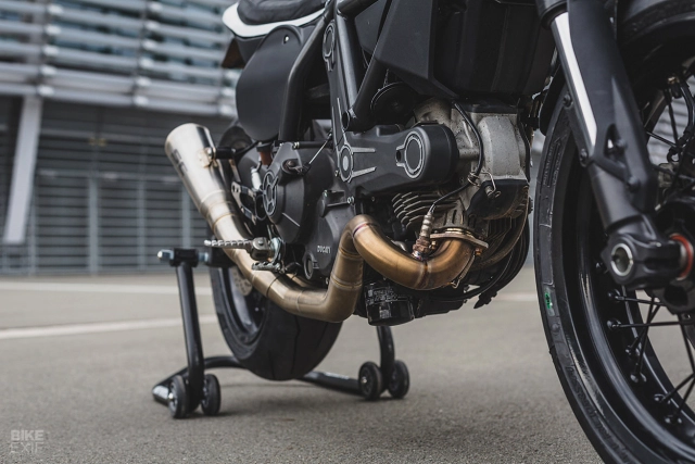 Ducati scrambler độ theo chủ đề tự do đậm chất racing - 8