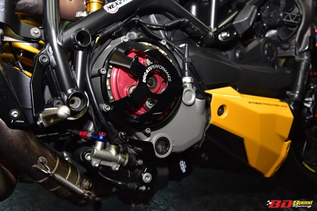 Ducati streetfighter 848 độ cực chất với diện mạo chú ong vàng - 6