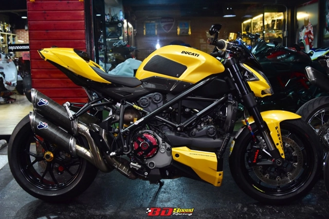 Ducati streetfighter 848 độ cực chất với diện mạo chú ong vàng - 8