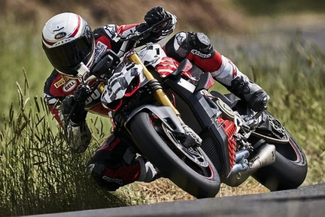 Ducati streetfighter v4 lộ diện phiên bản khác trên đường thử nghiệm - 3