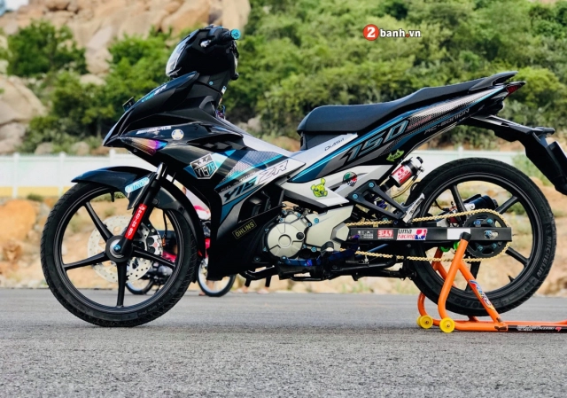 Exciter 150 độ đẹp mặn mà với phụ kiện racing boy - 3