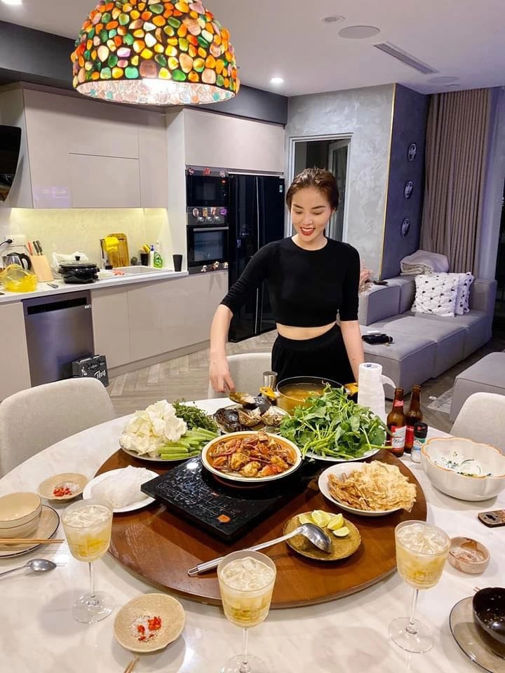 Hoa hậu kỳ duyên trổ tài nấu món tủ ngon nhất vịnh bắc bộ bí quyết thơm ngon mềm xốp - 5