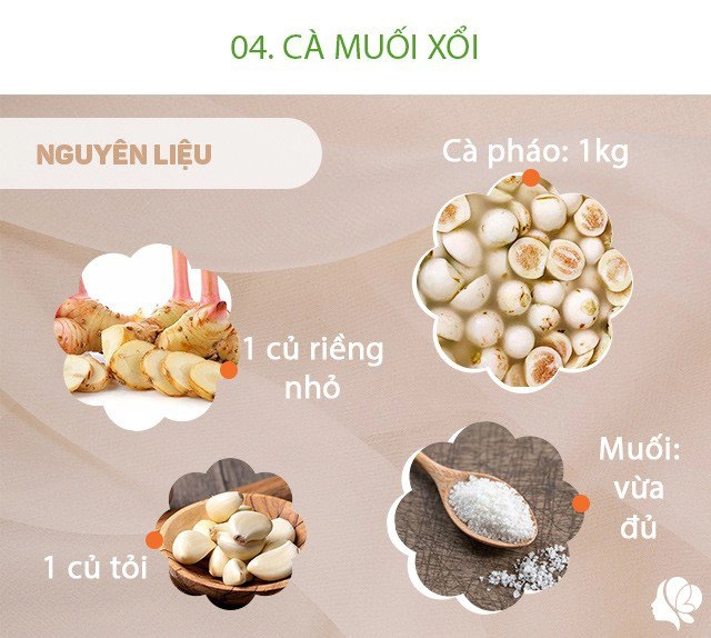 Hôm nay ăn gì bữa ăn đơn giản nhưng nhìn là muốn thưởng thức ngày nóng - 8