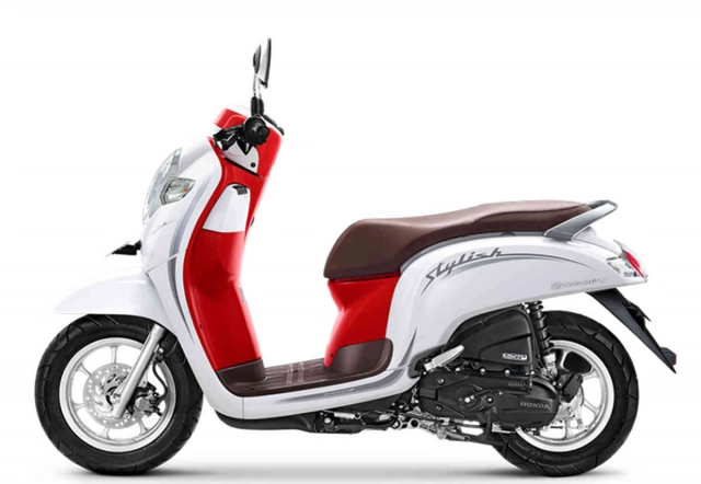 Honda scoopy 2019 ra mắt màu white red sành điệu có giá 31 triệu đồng - 4