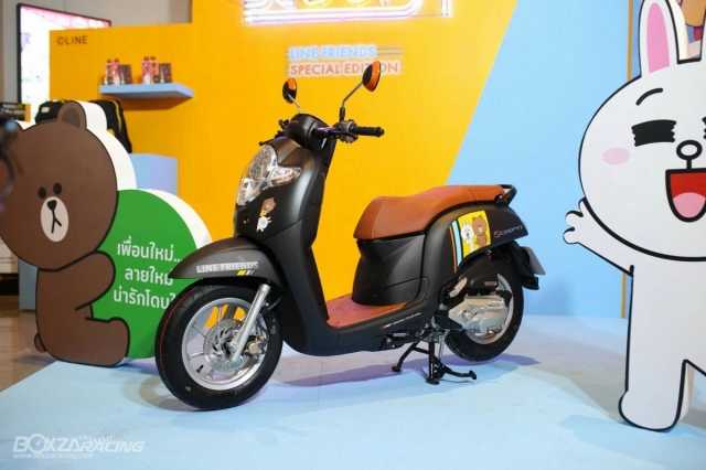 Honda scoopy ra mắt phiên bản riends special edition có giá bán 40 triệu đồng - 3