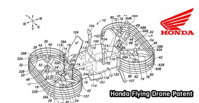 Honda tiết lộ bảng thiết kế xe máy bay nền tảng dành cho tương lai - 1