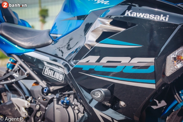 Kawasaki ninja 400 độ làm người xem choáng ngợp với dàn trang bị khủng - 4