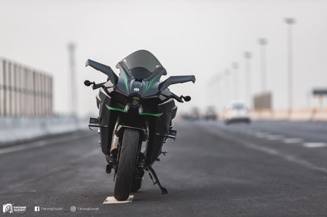 Kawasaki ninja h2 nâng cấp cực chất theo phong cách h2r - 1