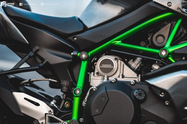 Kawasaki ninja h2 nâng cấp cực chất theo phong cách h2r - 10