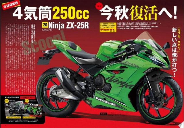 Kawasaki ninja zx-25r mới nhất có thể được chia làm 2 phiên bản - 1