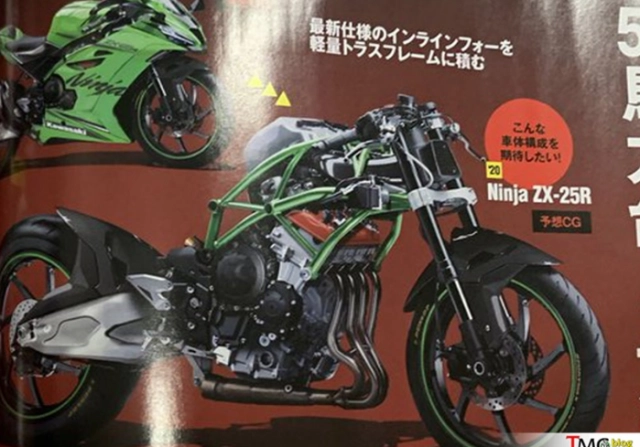Kawasaki ninja zx-25r mới nhất có thể được chia làm 2 phiên bản - 3