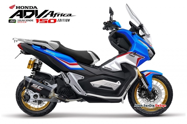 Lộ diện honda adv 150 độ với những phiên bản đẳng cấp - 4