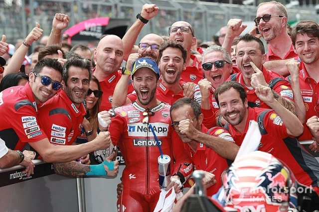 motogp 2019 chiến thắng của dovizioso tại áo đã lấy lại tinh thần cho toàn đội ducati - 1