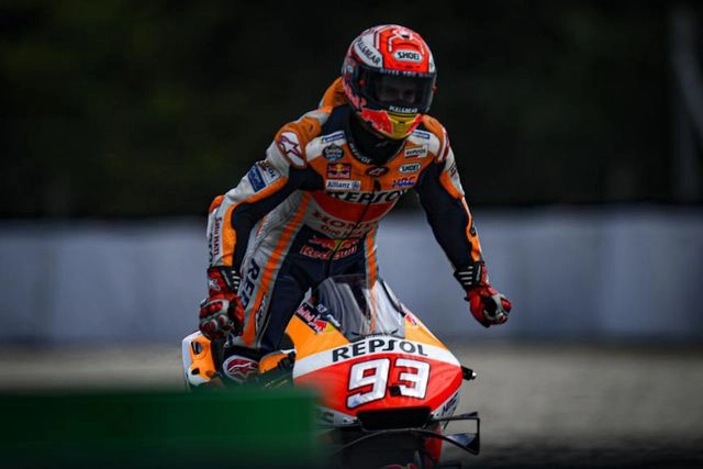 motogp 2019 marquez hài lòng với những thay đổi trên rc213v tại thử nghiệm gp brno - 4